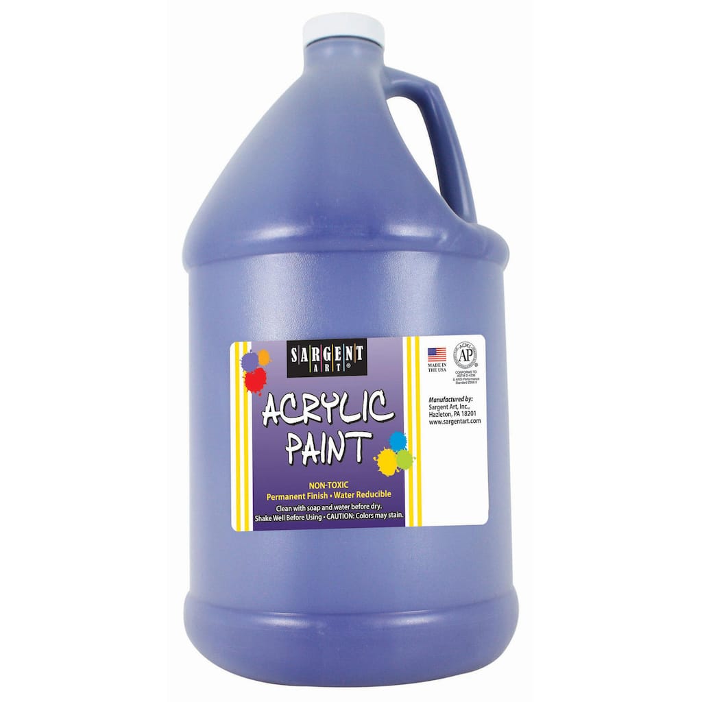 Sargent Art Blue Acrylic Paint Bottle Sargent Art Blue Acrylic Paint Bottle